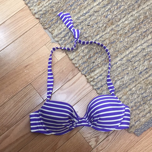 J crew bikini top - skinny striped - Picture 2 of 7